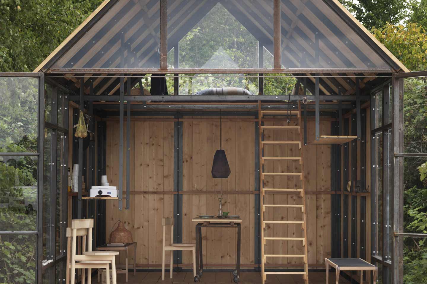 micro casa sostenibile (e pieghevole) firmata Jane Ostermann-Petersen