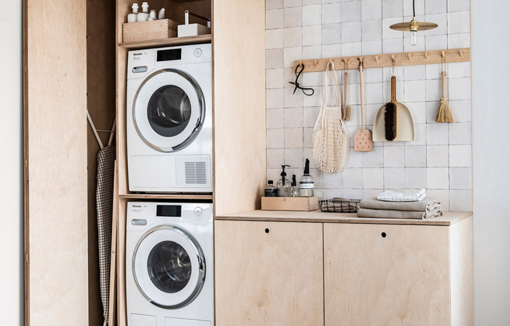 Fai da te: un armadio su misura per la lavanderia - dettagli home decor
