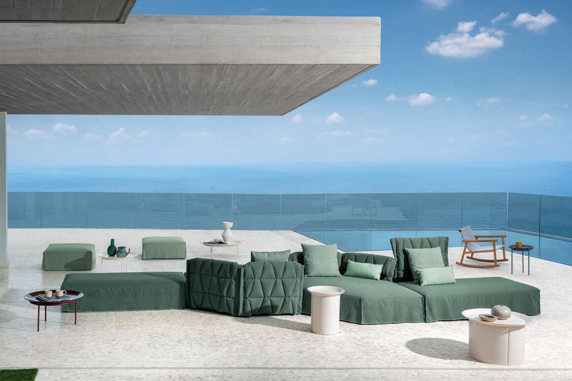 Gervasoni FLAIR Conf.04 Modular Sofa Gabriele e Oscar Buratti 01