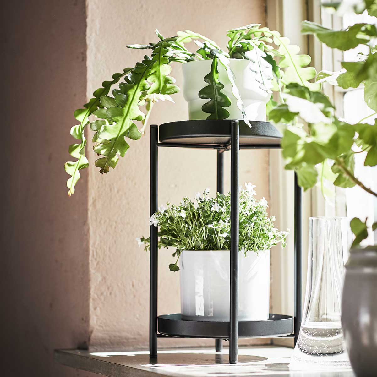 piedisrallo Ikea per tenere le piante in ordine