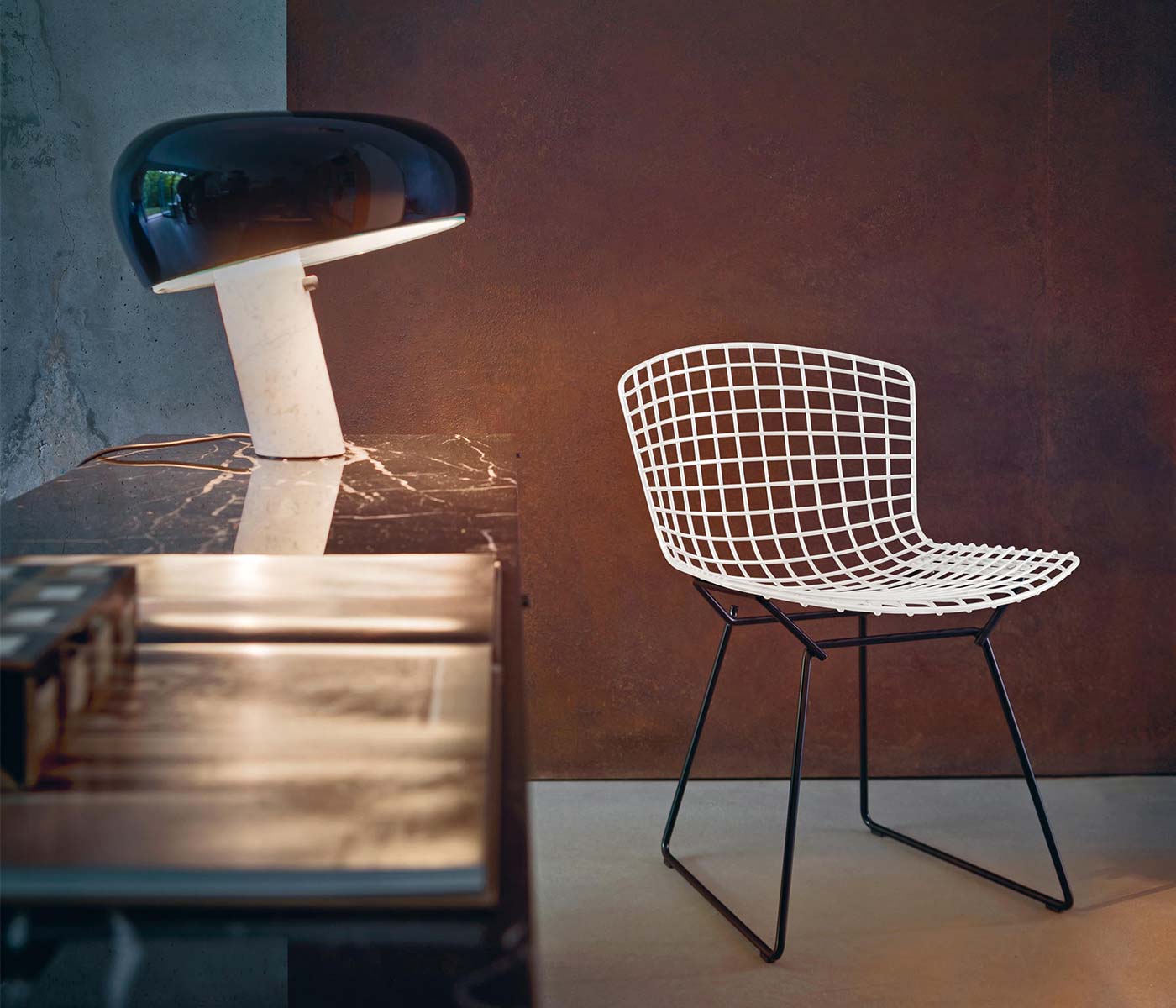 sedia Bertoia tra i classici del design da Designperte.it