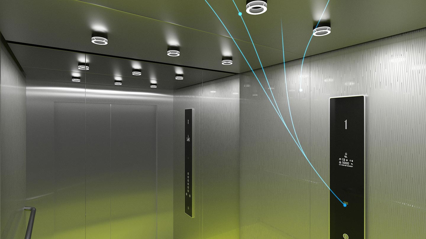 ascensori di nuova generazione KONE DX CLASS
