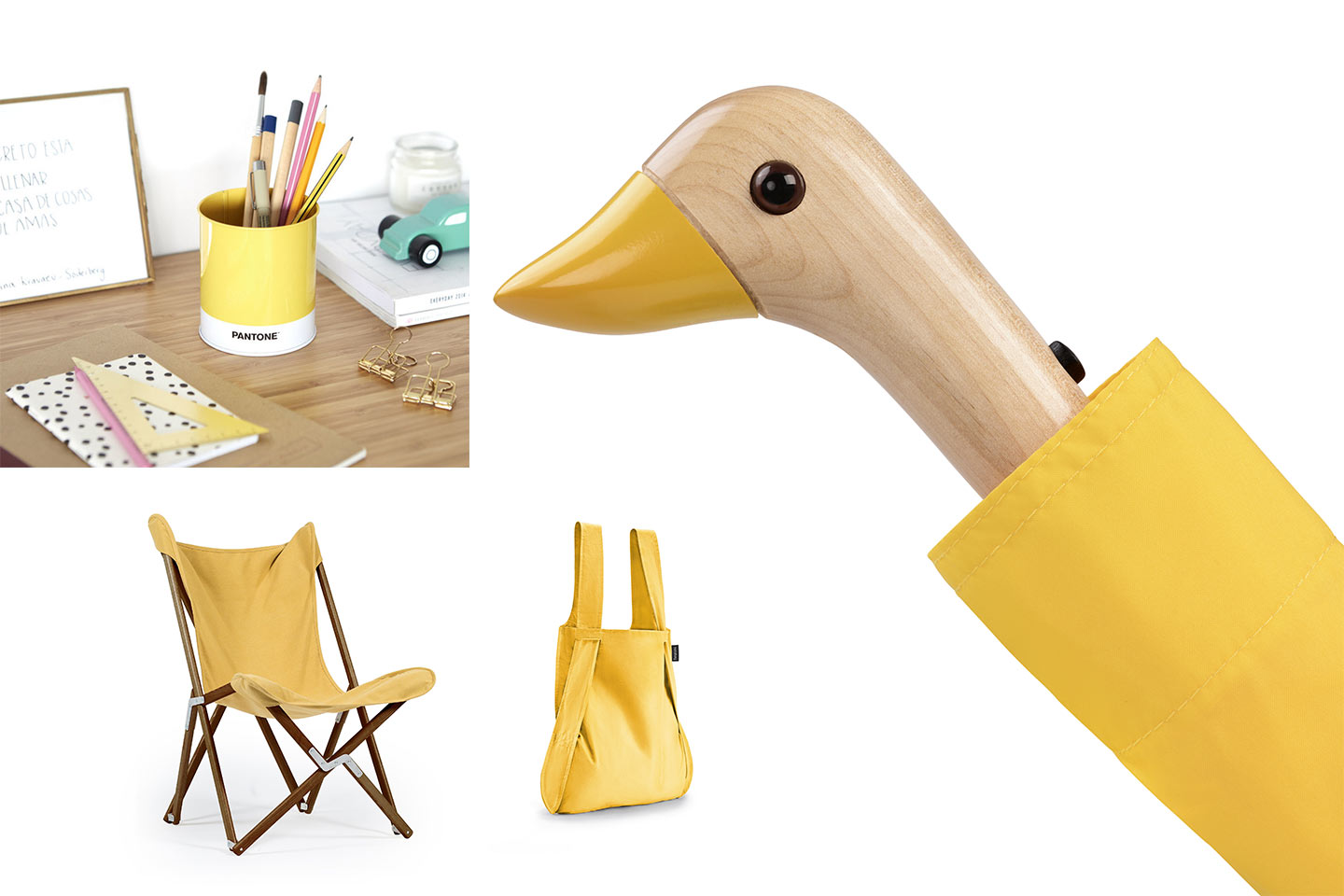 oggetti di design giallo mimosa da regalare l'8 marzo