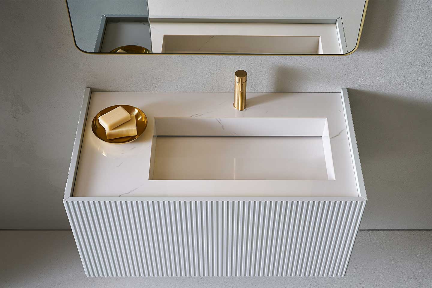 Pirovano bagni Millenium lavabo bianco