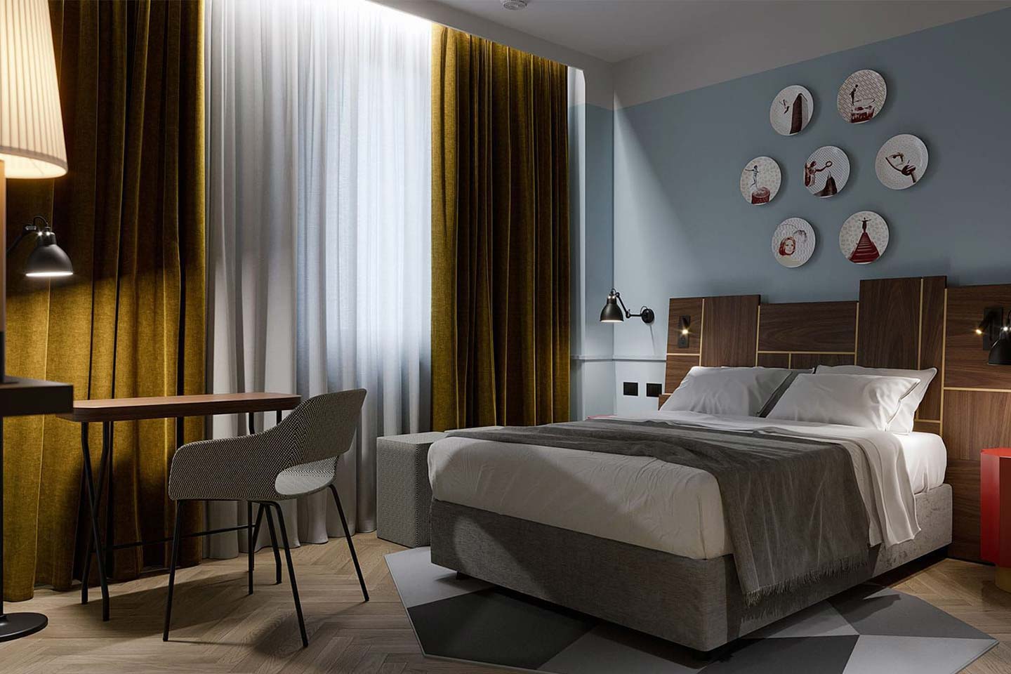 Hotel Urban Hive Milano interior design