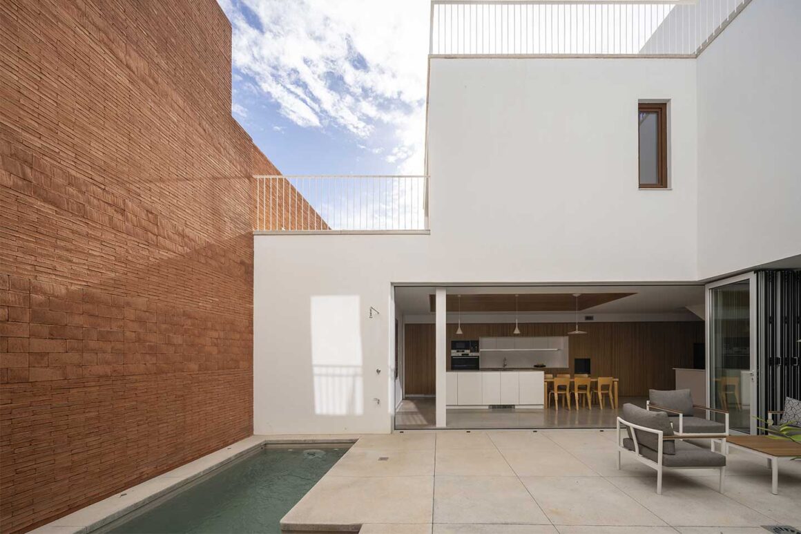 patio interno della Wiik House