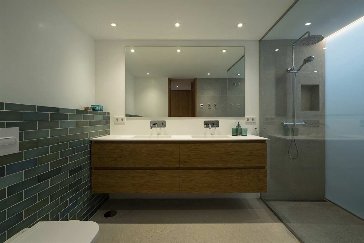 bagno Wiik House di DTR_studio architects
