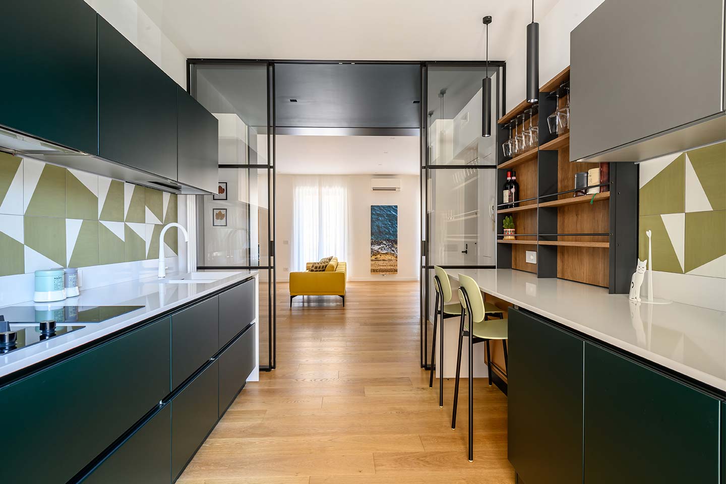 Le porte di design FerreroLegno scelte per il progetto di Rebuilt Studio