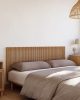 testiera letto in legno per uno stile contemporaneo