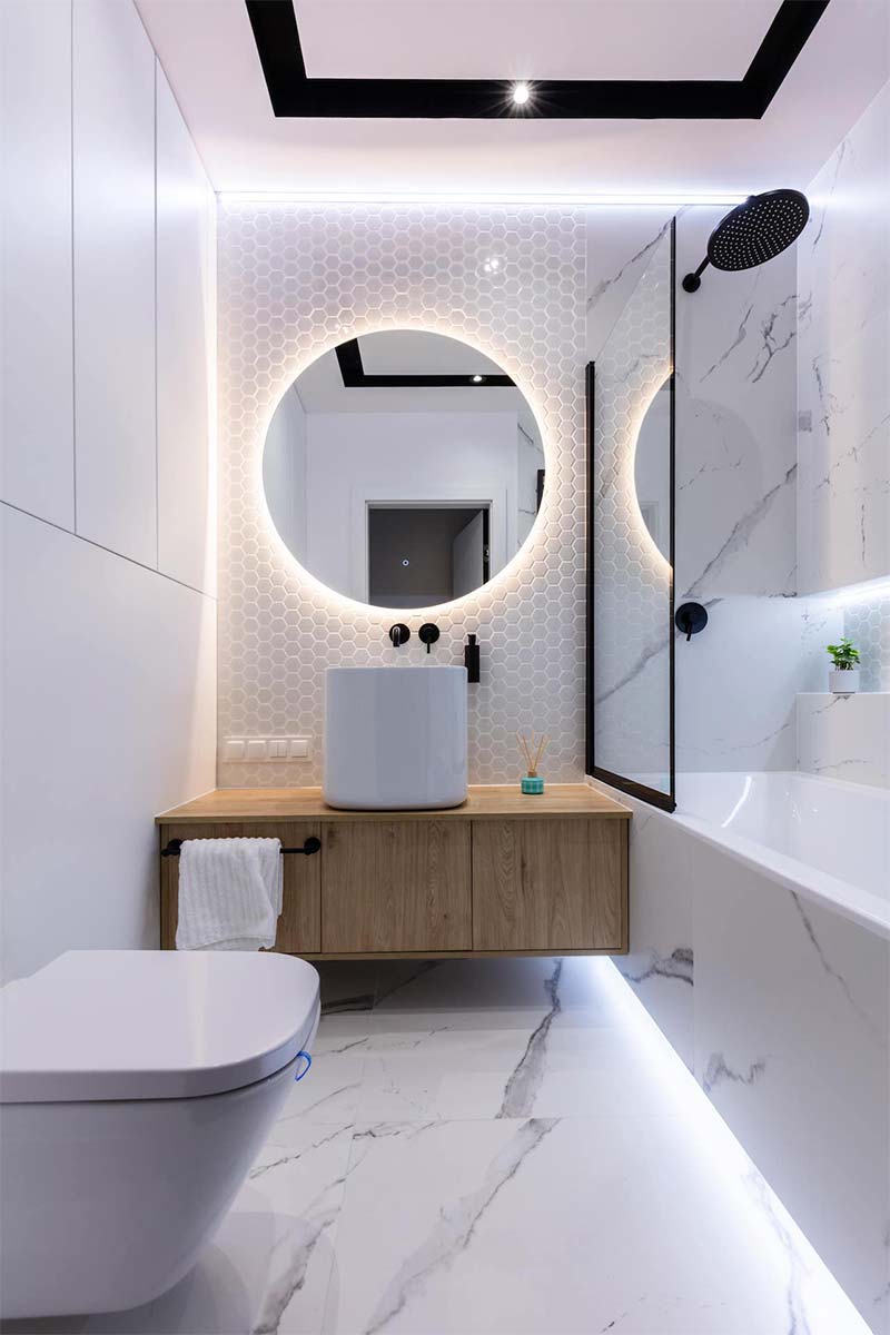 come arredare un bagno piccolo con vasca