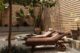 patio con solarium e vasca idromassaggio
