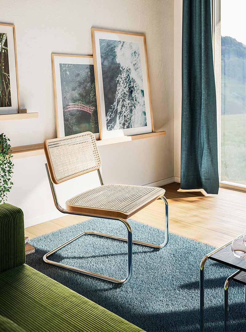 La Paglia di Vienna: dal passato al futuro tra moda e design 5 sedia Thonet moderna in paglia di vienna