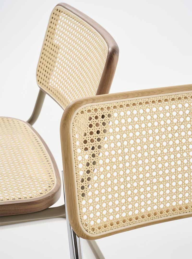 La Paglia di Vienna: dal passato al futuro tra moda e design 6 sedie Thonet moderne in paglia di vienna
