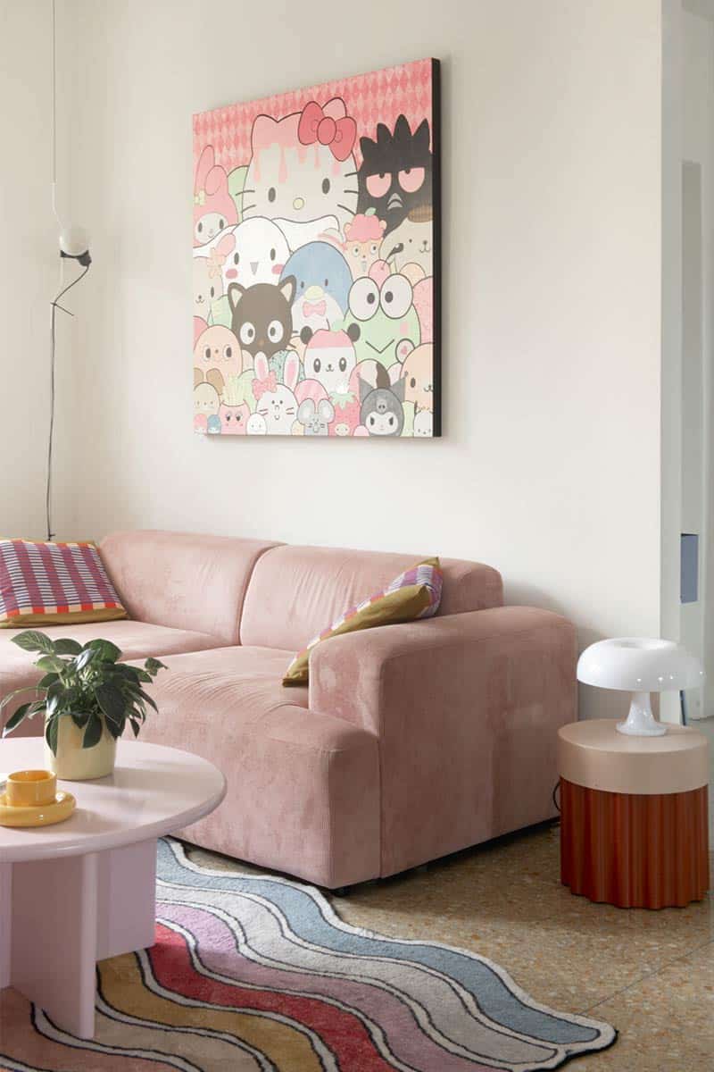 casa Polly brustalismo stile pop 03