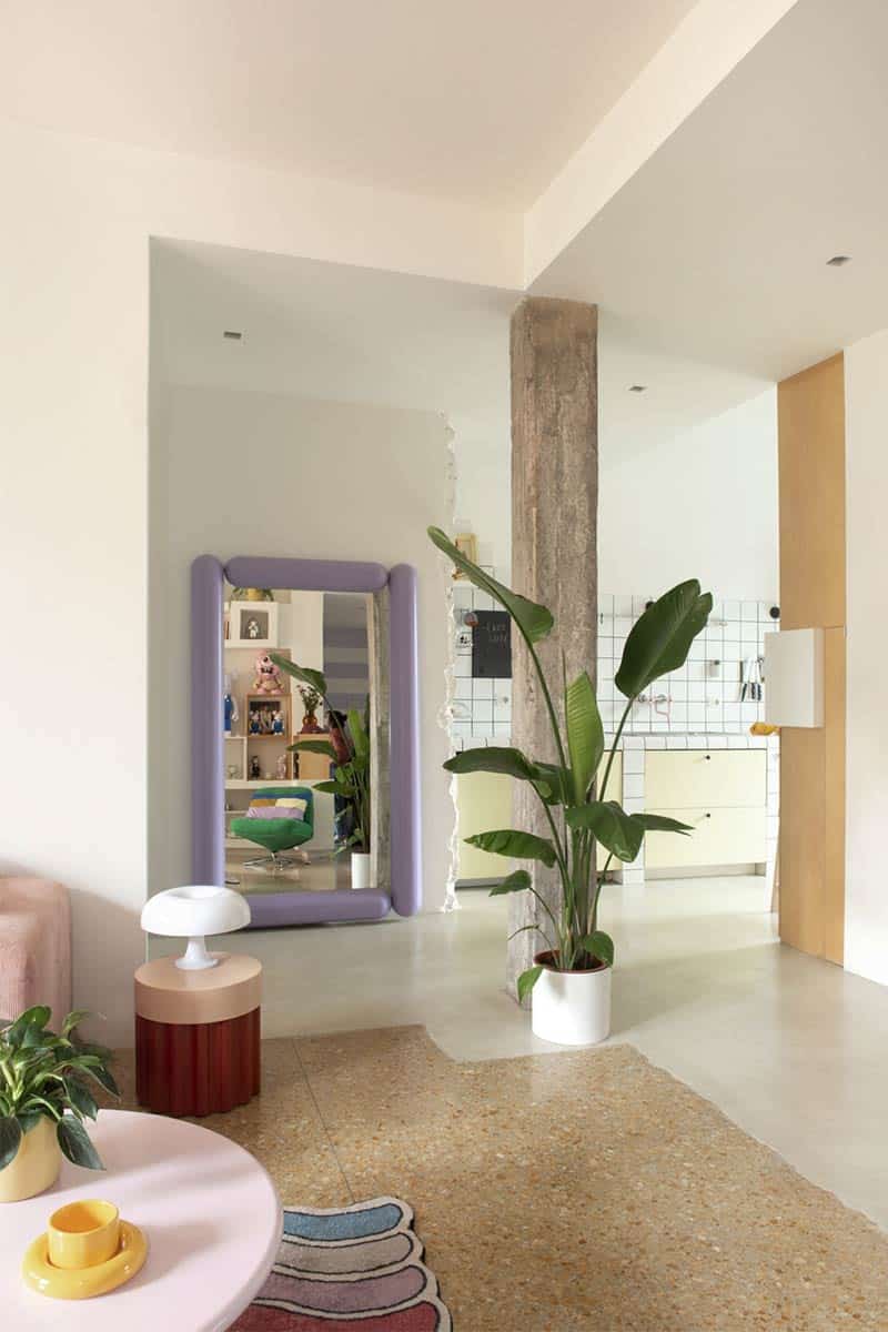 casa Polly brustalismo stile pop 04