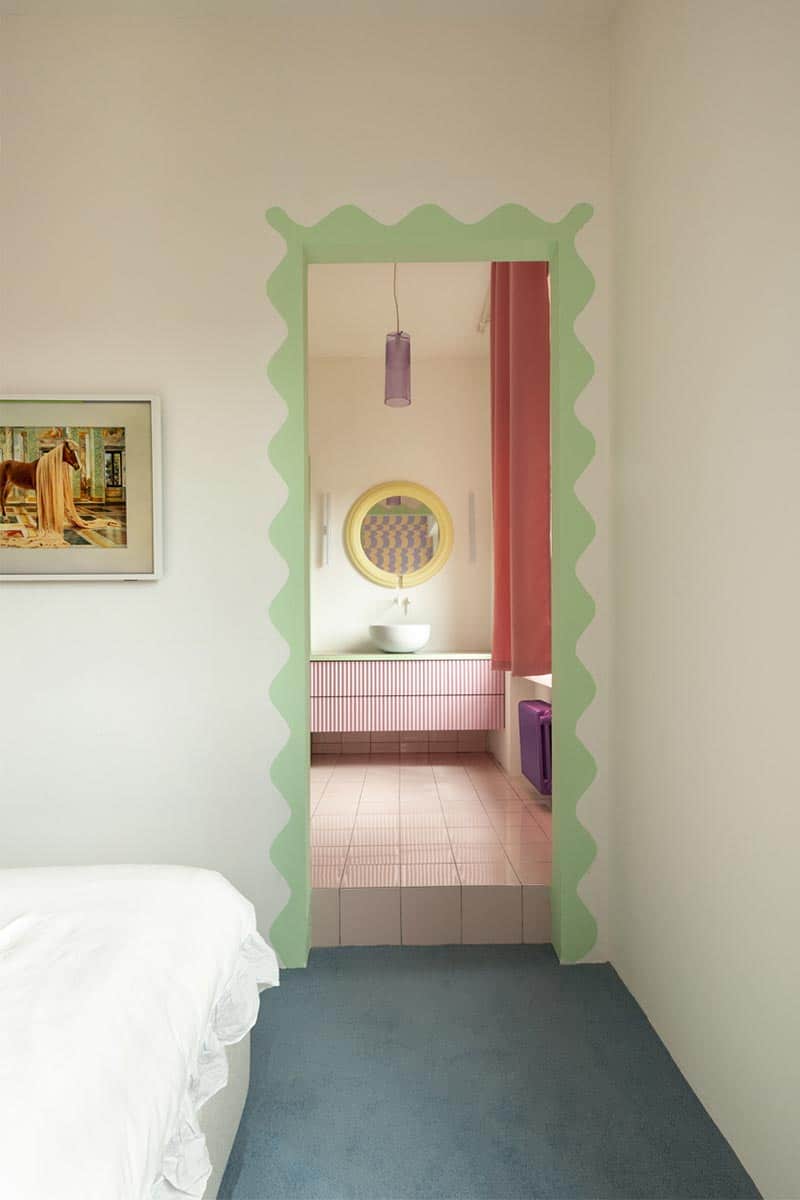 casa Polly brustalismo stile pop 10