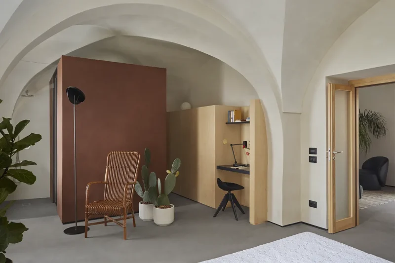 camera con bagno privato di una delle case a 1 euro vendute in Sicilia