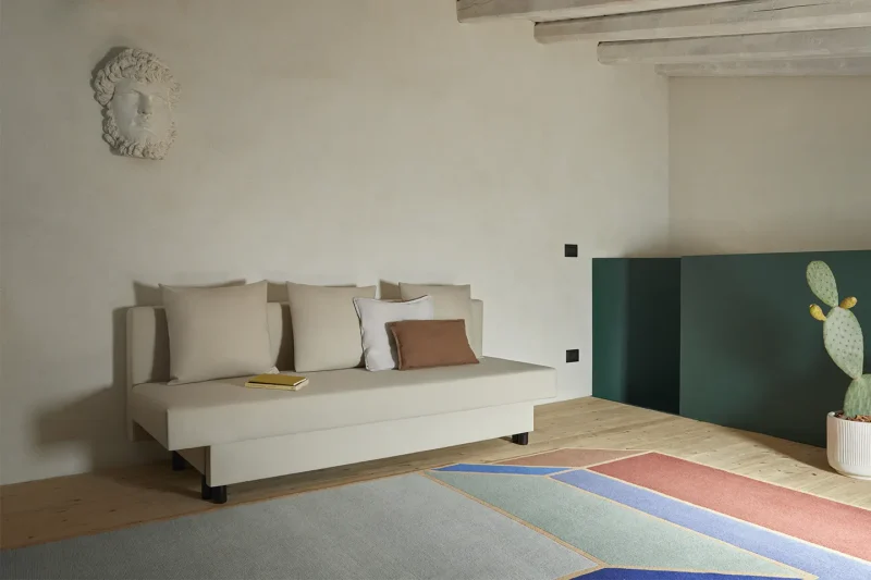 interno di una casa a 1 euro ristrutturata a Sambuca di Sicilia dallo studio Didea