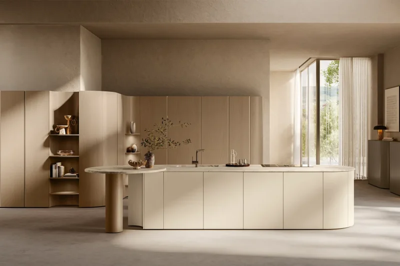 la nuova cucina Flair di Scavolini presentata a Eurocucina 2026