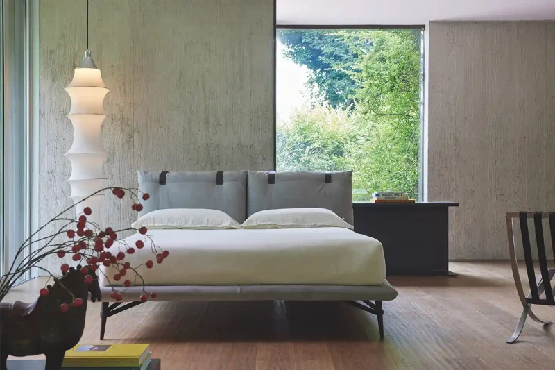 letto sartoriale zona notte