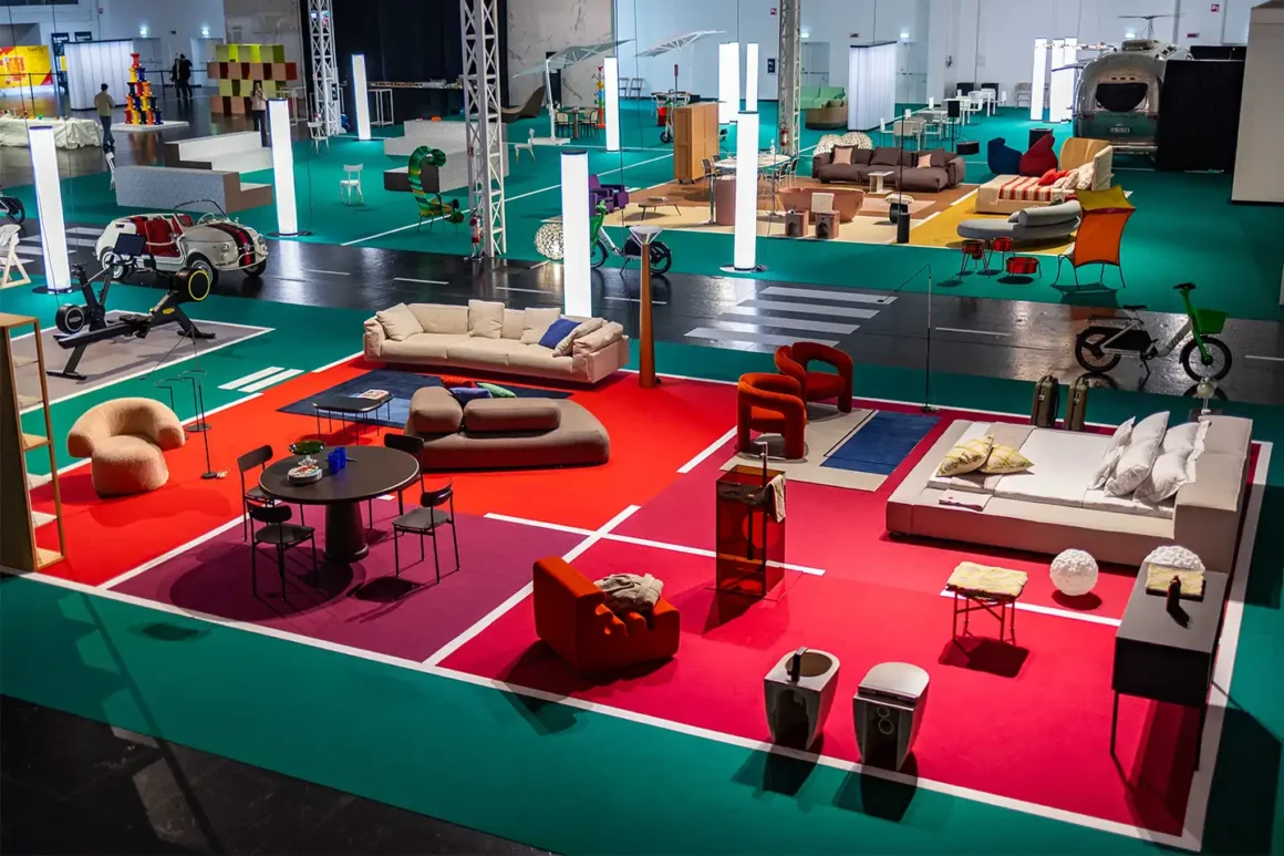 allestimento Superstudio per la milano design week 2026