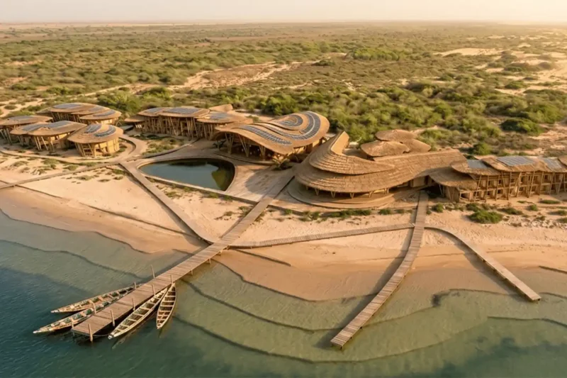 The River Stones of Senegal: l’eco-resort che vince l’International Architecture Award 2026
